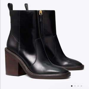 Tory Burch Black Ankle Boots